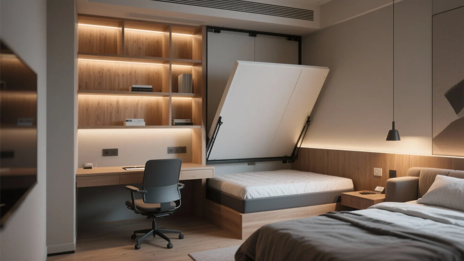 1. Flexible Guest/Office Bedroom