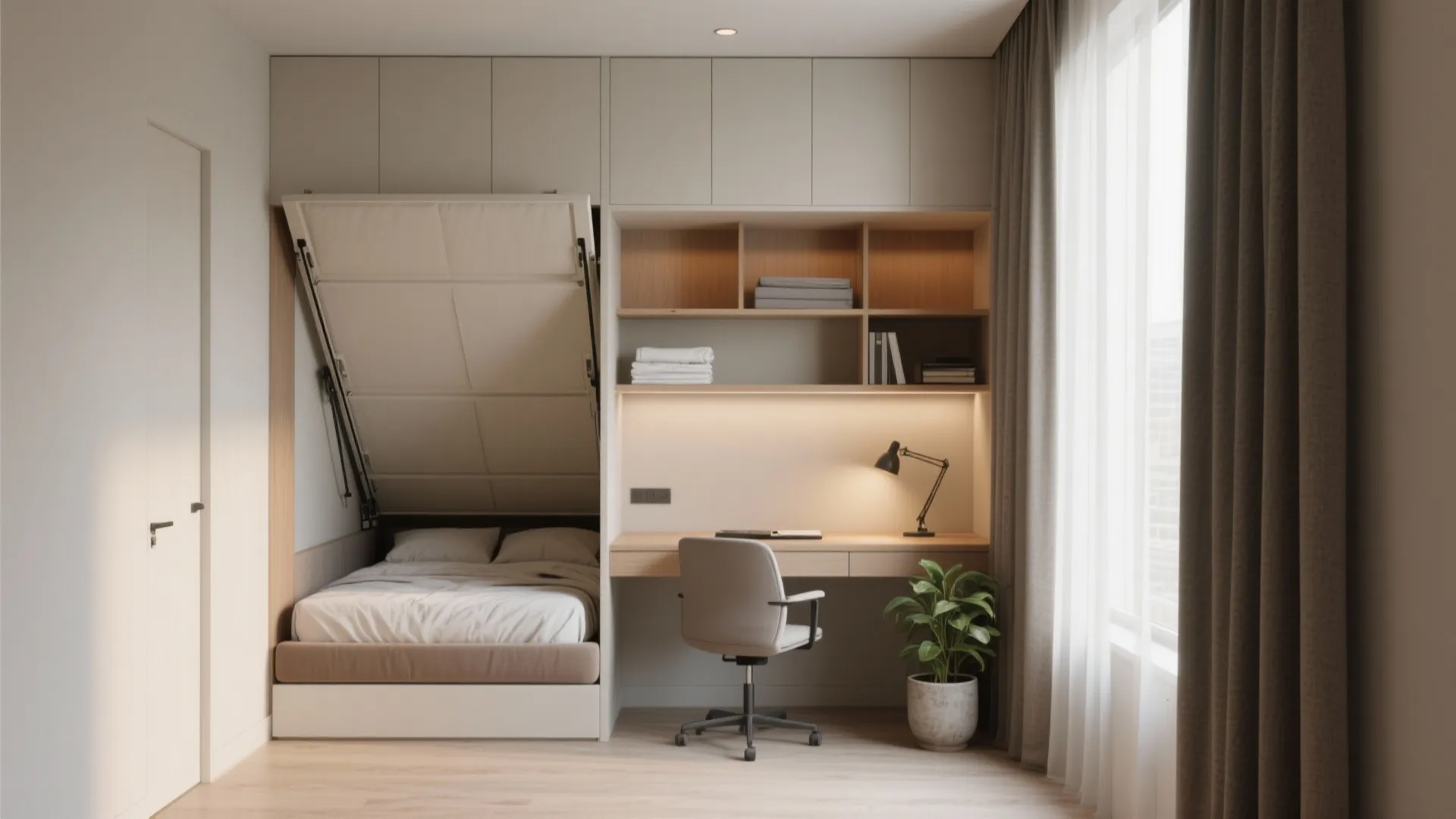 2. Flexible guest/office bedroom