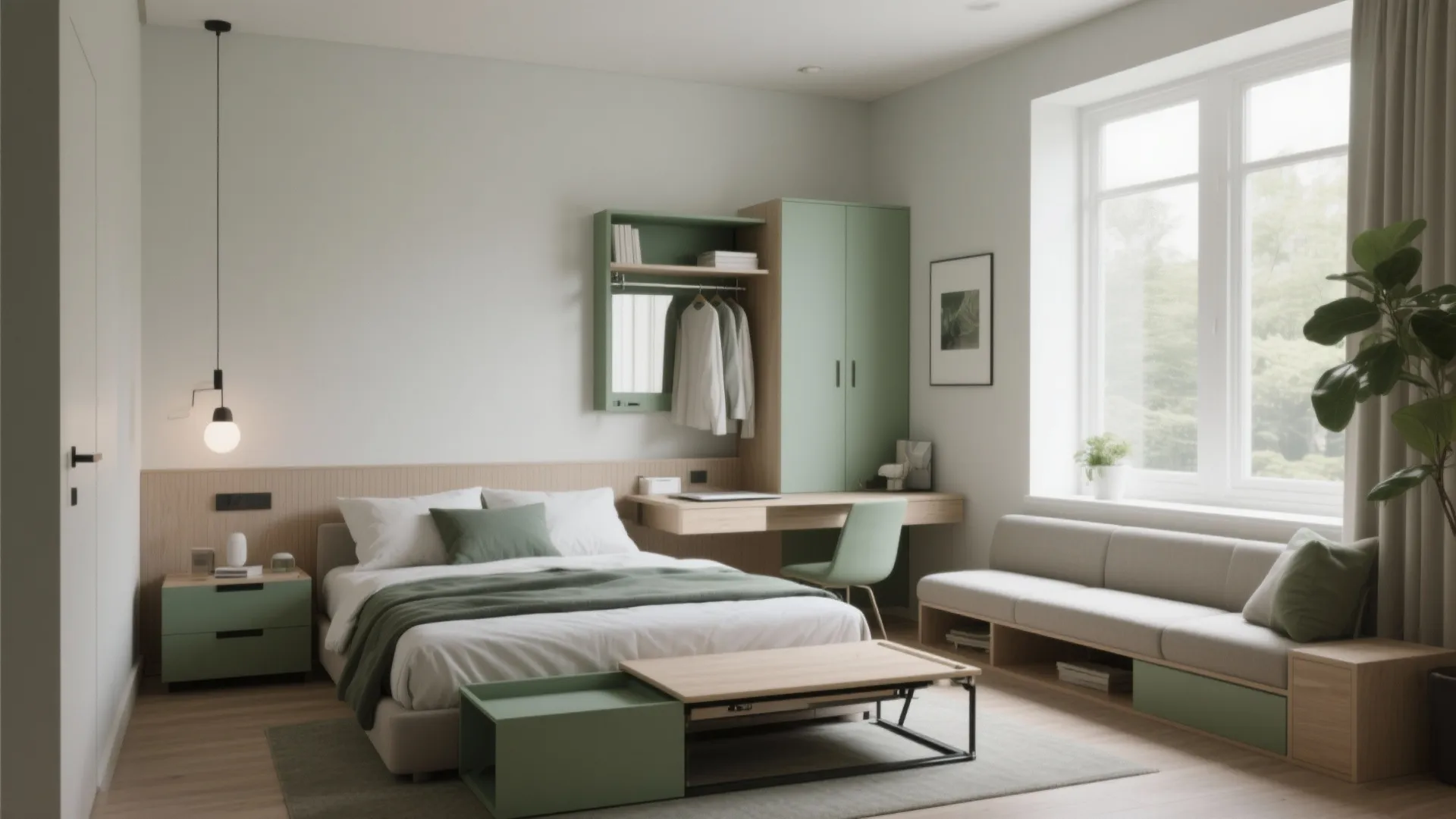 3. Guest-Ready Layout (multifunctional)