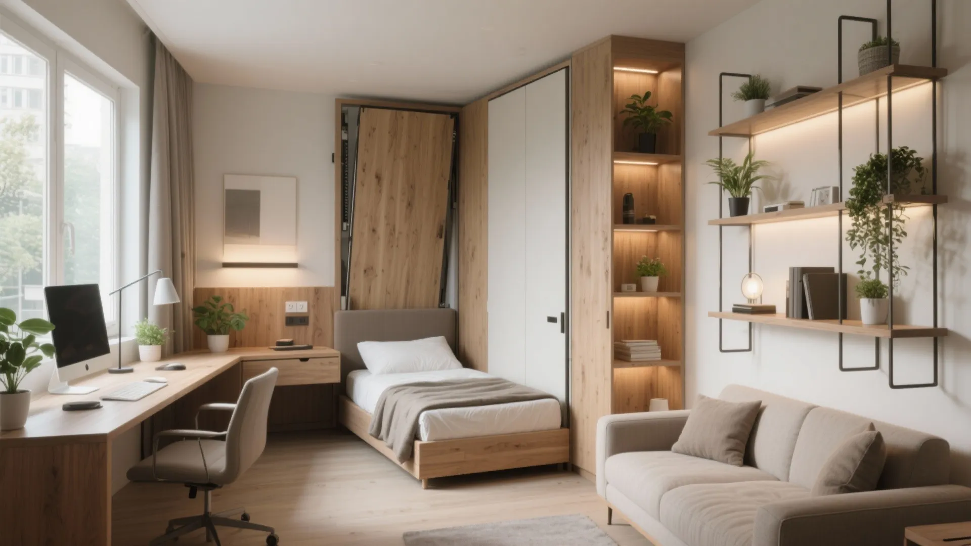 Small Guest Room Office Combo Ideas - 5 Designs: Practical, compact and stylish ideas I’ve used to turn tiny spare rooms into comfortable guest retreats and productive workspaces