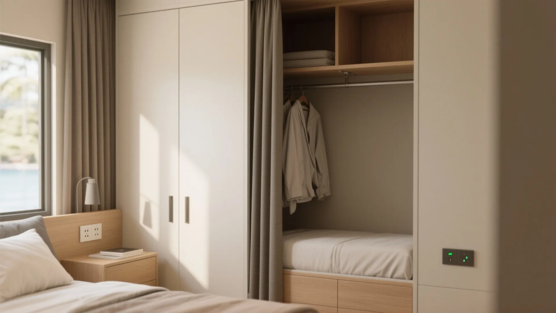 2. Guest-ready second and third bedrooms