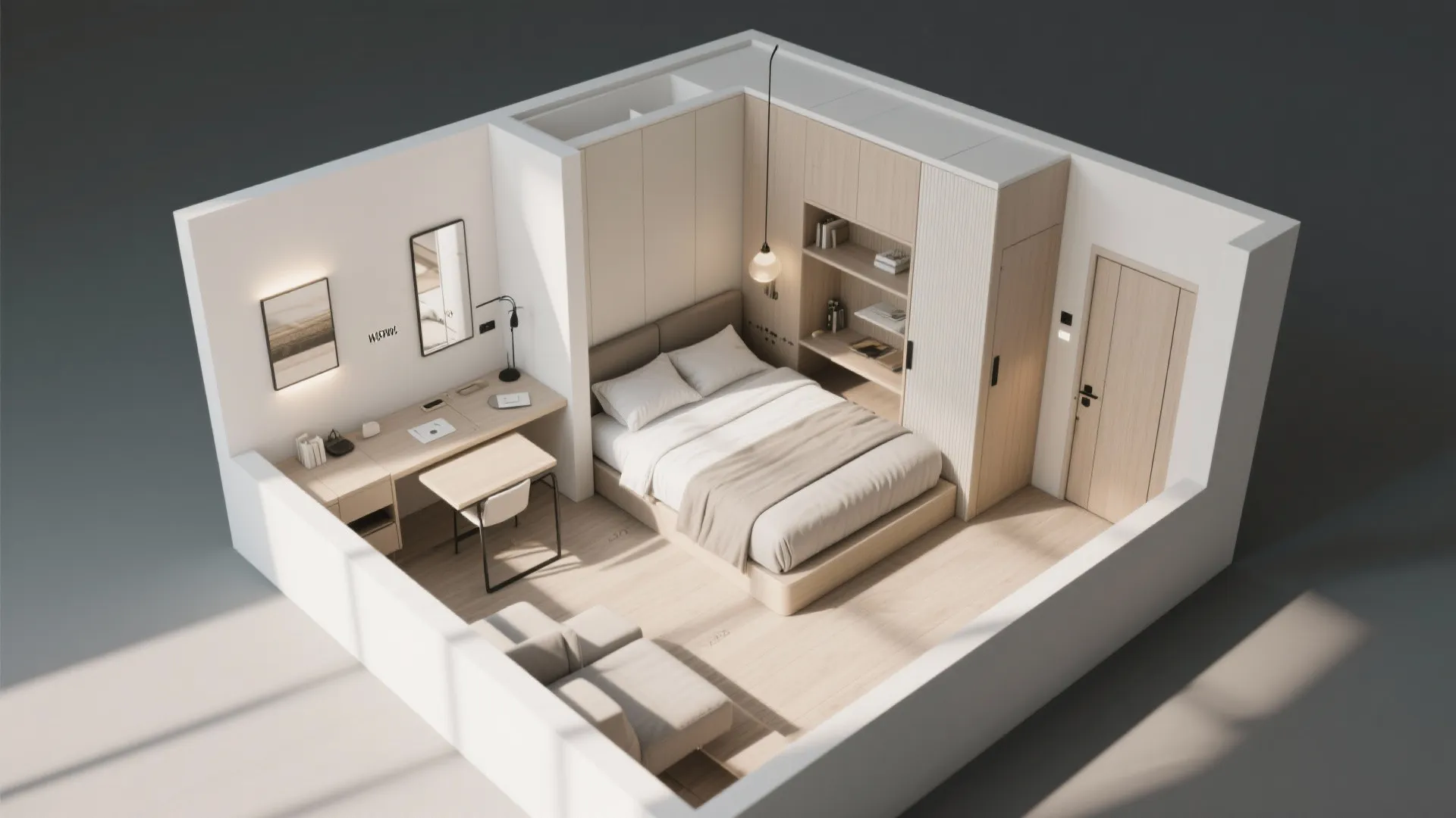 Convertible Guest Room That Works Daily