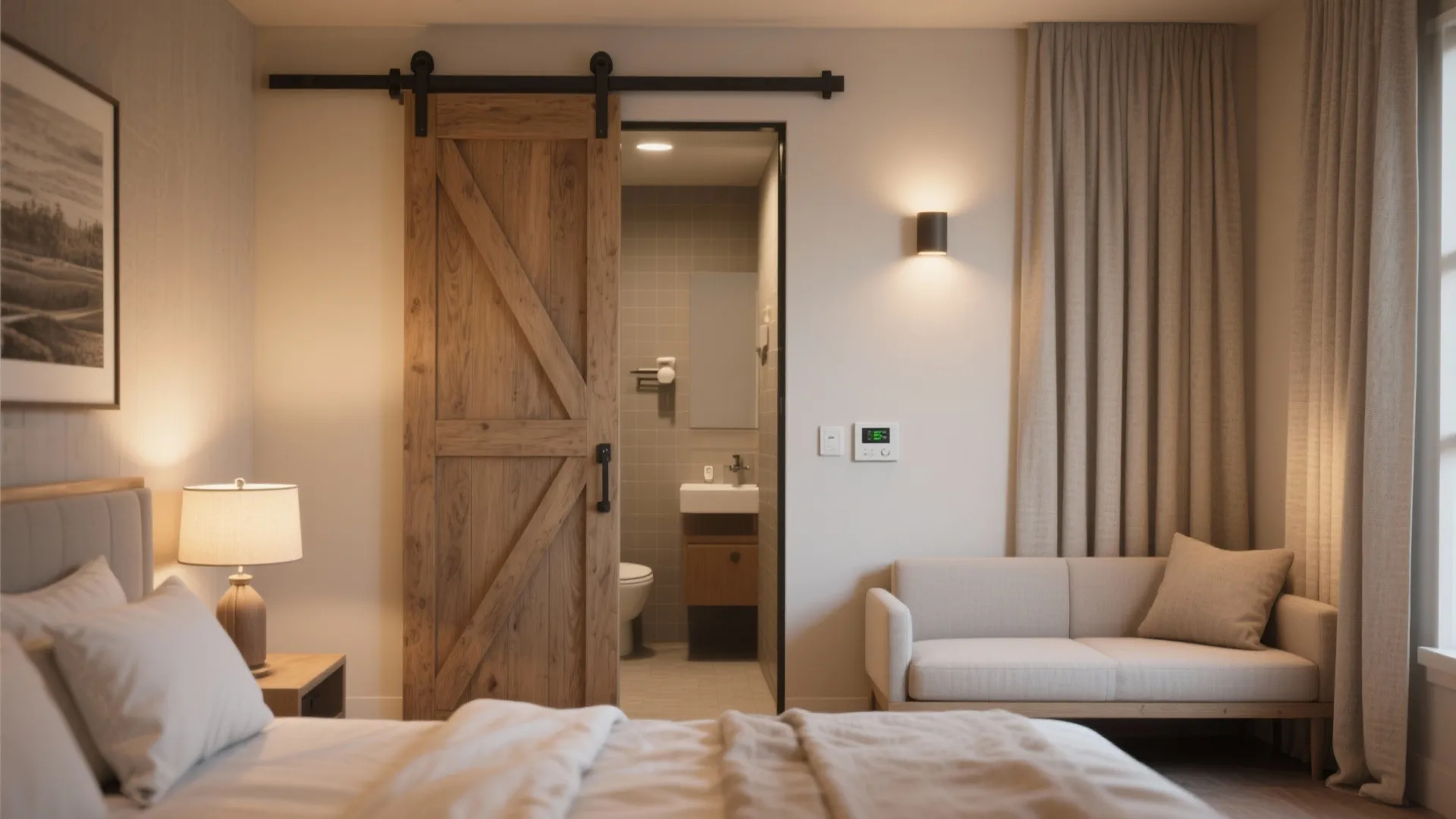 2. Guest Suite with Privacy Tricks