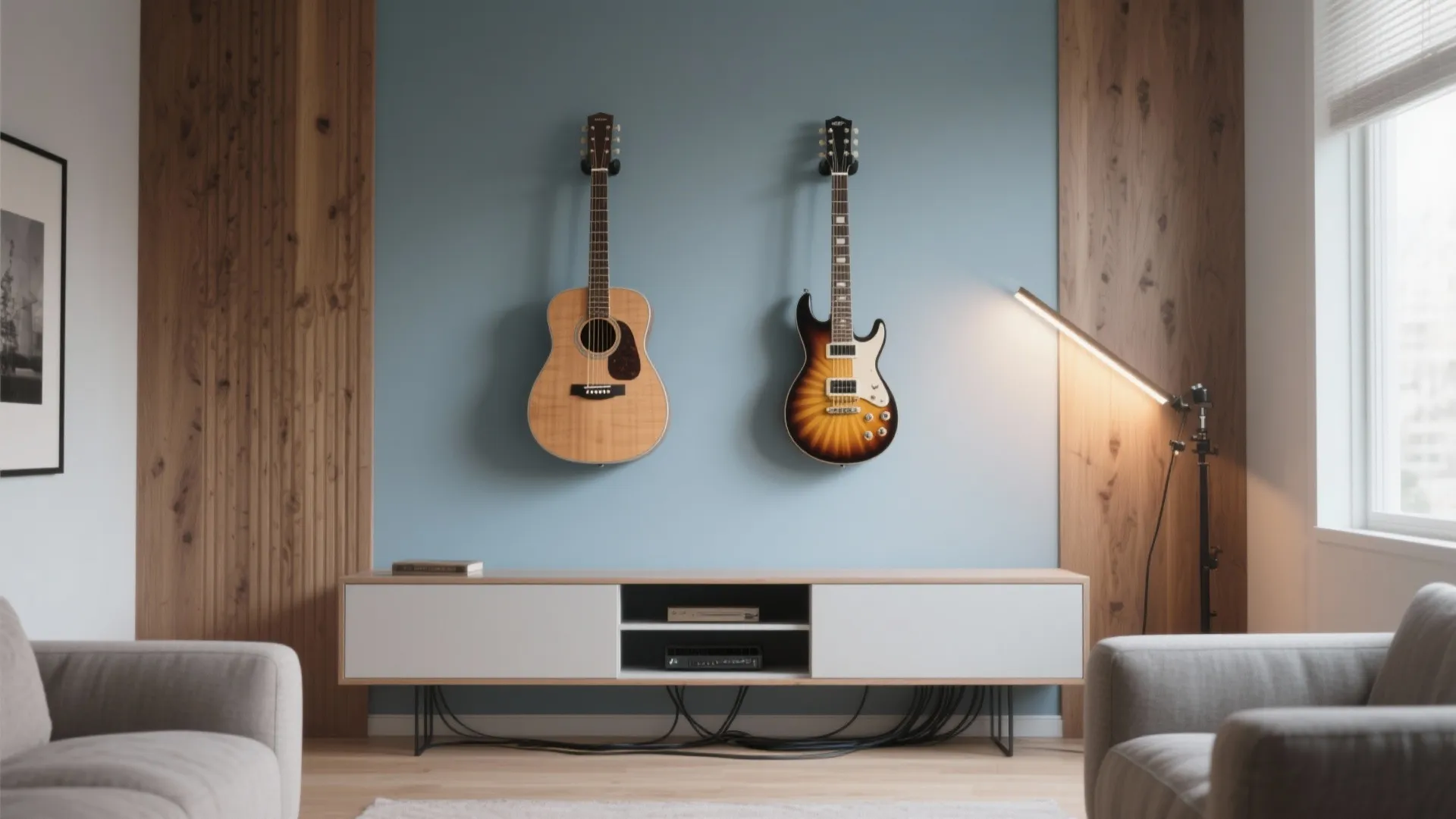 Hang Guitar on Wall DIY: Step-by-Step Guide for Stylish Storage: 1 Minute to Create a Wall-Mounted Guitar Display Without the Hassle