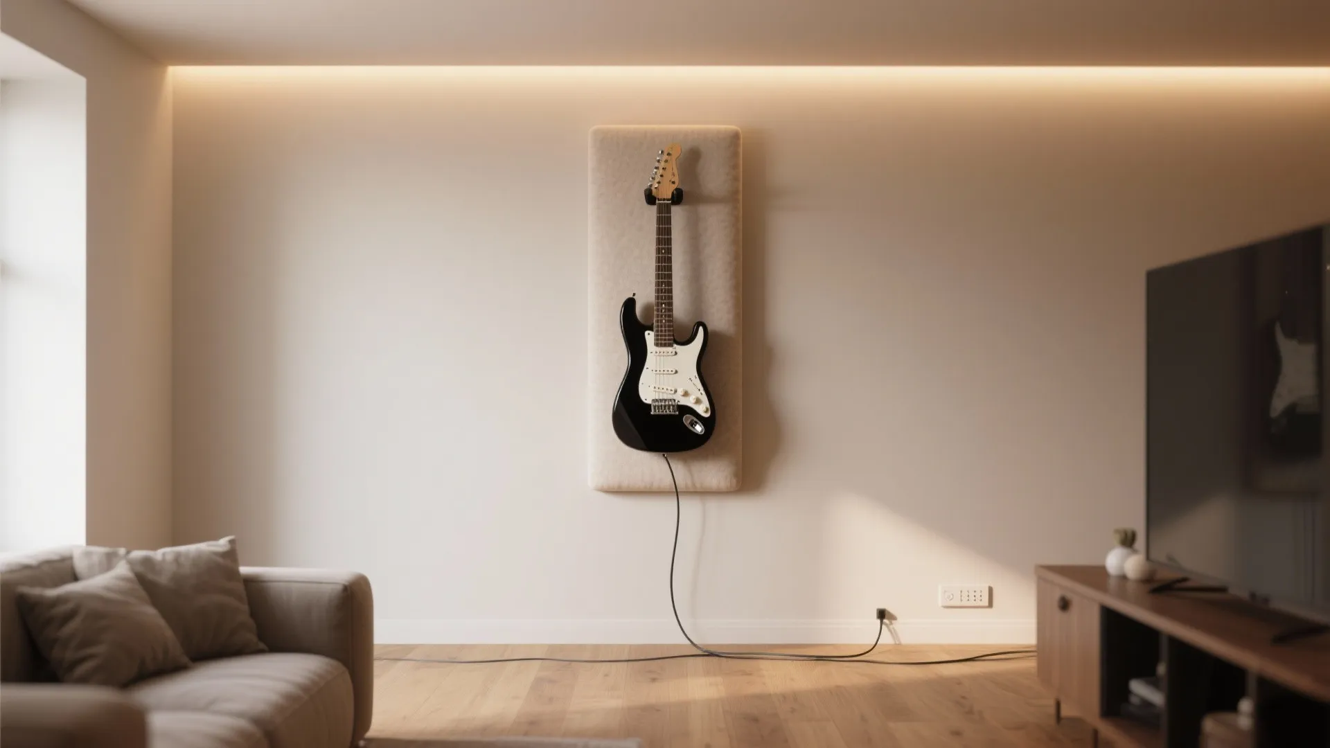 DIY Guitar Wall Hanger: Easy Steps for Secure Display: 1 Minute to a Clutter-Free Music Corner: Fast-Track Guide to DIY Guitar Wall Hangers