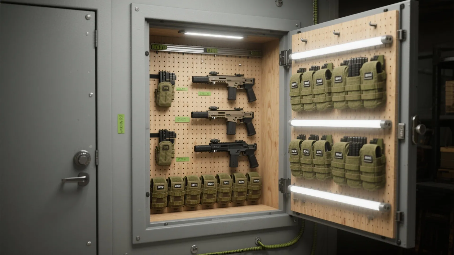 DIY Gun Safe Door Organizer: Maximize Your Storage: 1 Minute to Unlock Easy DIY Storage Hacks for Gun Safe Doors