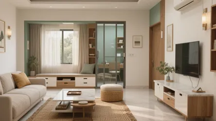 5 Smart Design Ideas for a 2 BHK Flat in Gurgaon