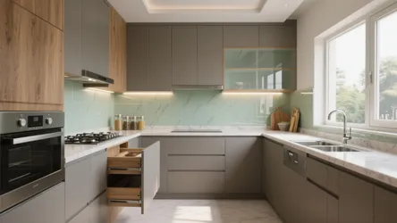 4 BHK Flat in Gurgaon: 5 Smart Kitchen Design Ideas