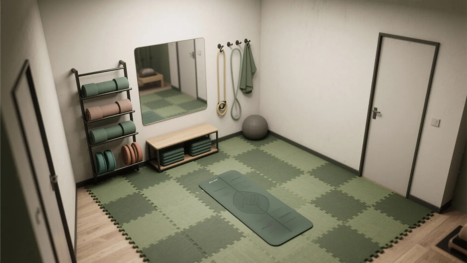 3. Mini Gym or Yoga Retreat