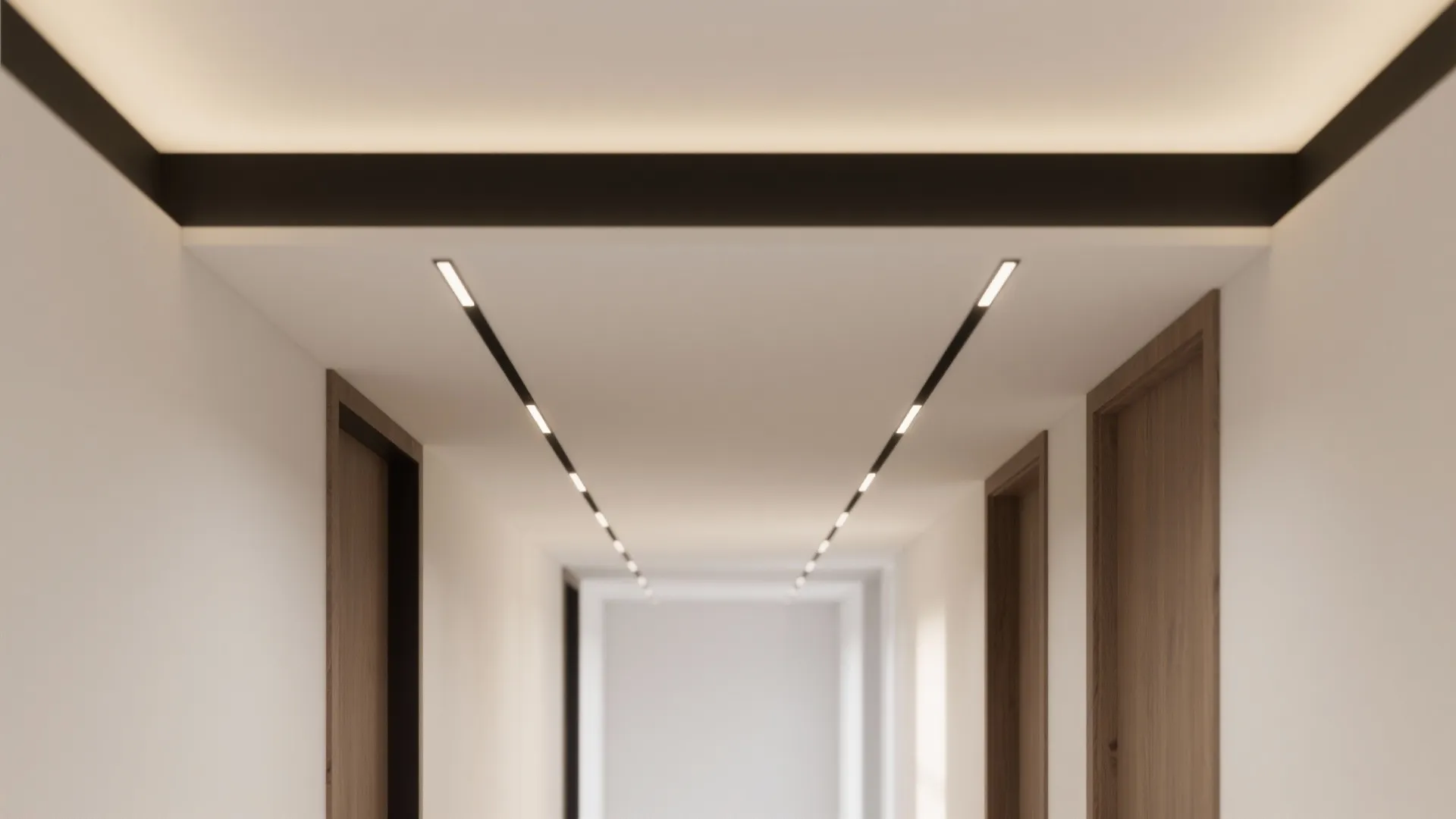 Sleek Gypsum Panels with a Floating Edge