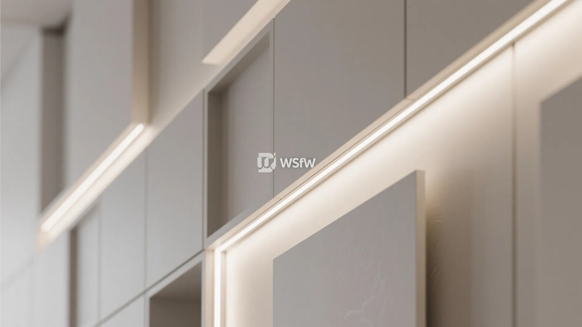 Geometric Gypsum Panels with Shadow Gaps