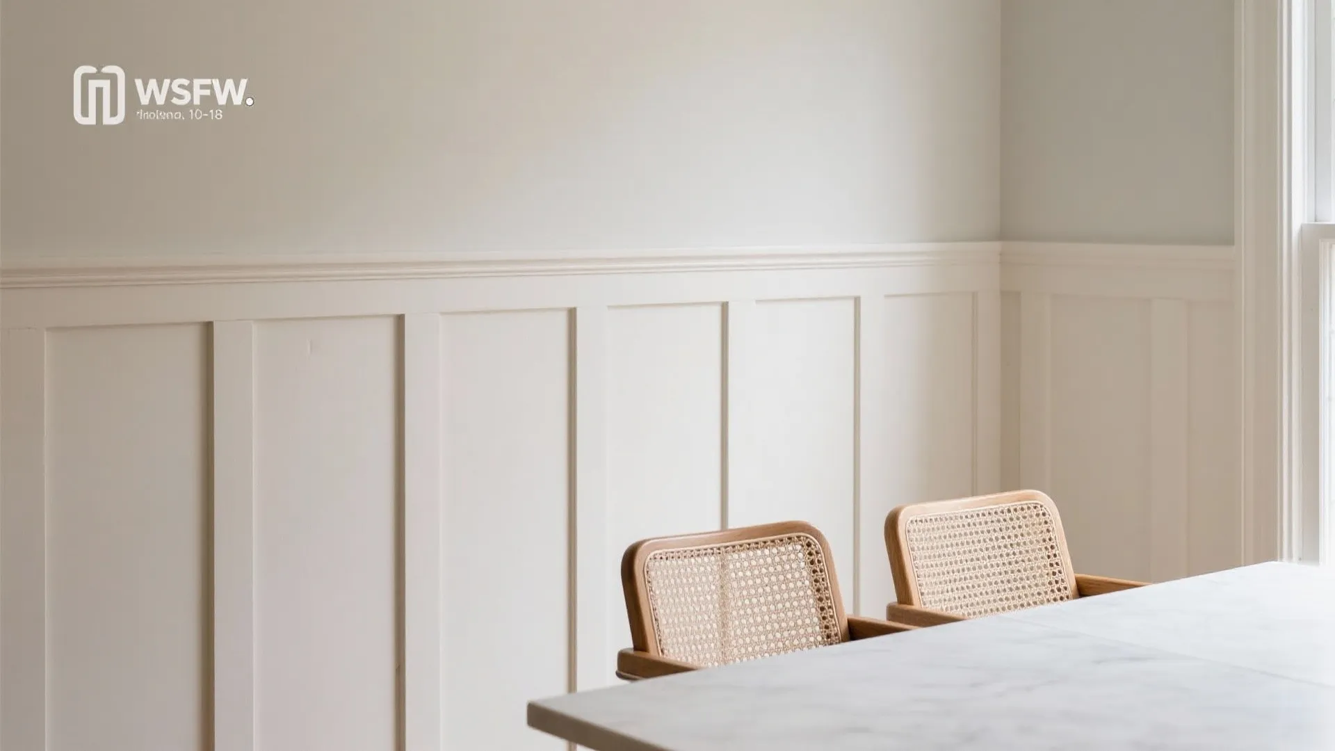 Refined Gypsum Wainscot & Picture-Frame Panels