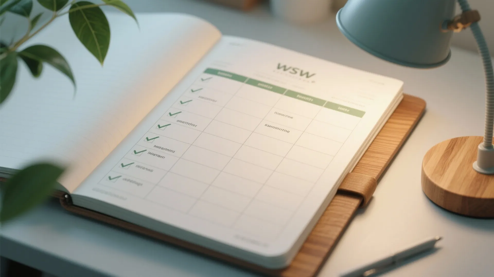 Habit Trackers + Light and Nature Cues