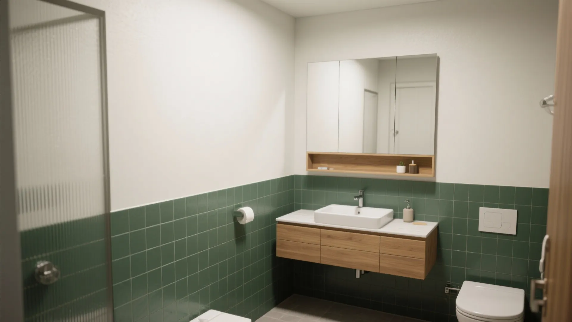 3. Try a Half-and-Half Treatment for Drama