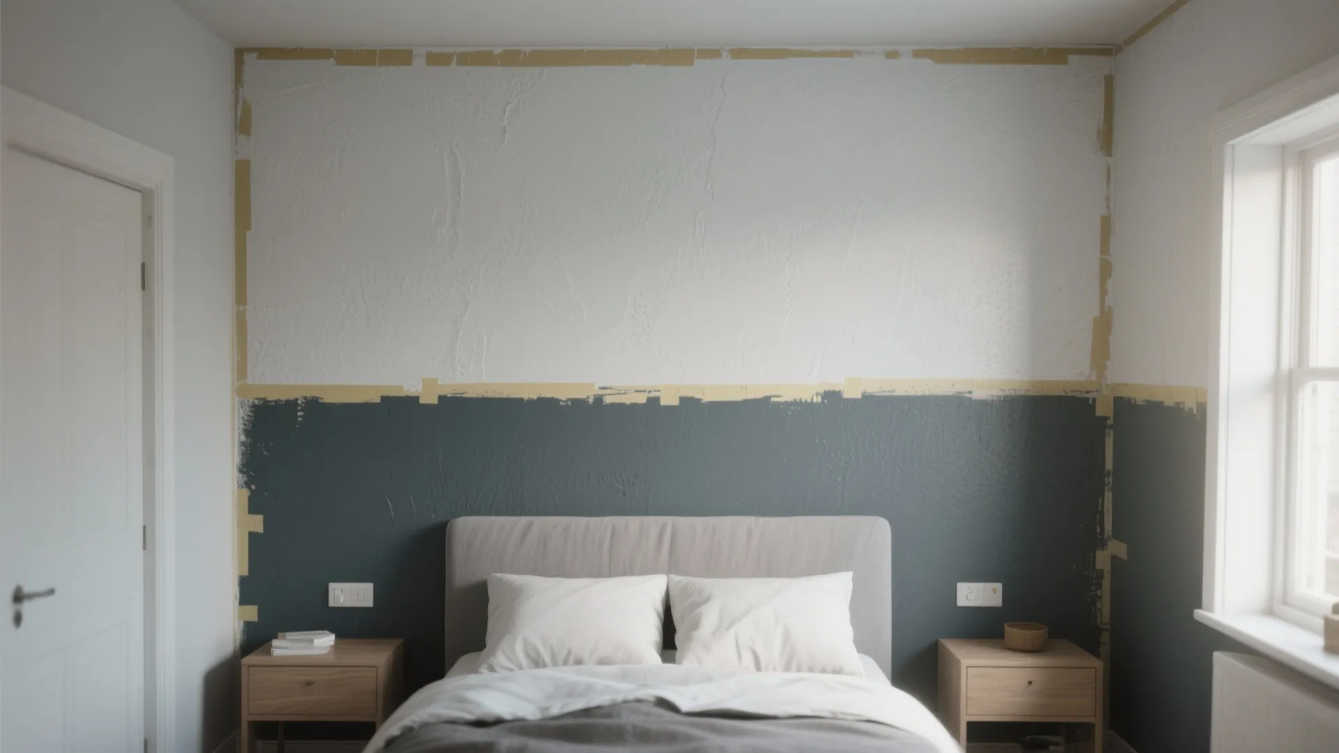 2. Half-and-Half or Color Blocking