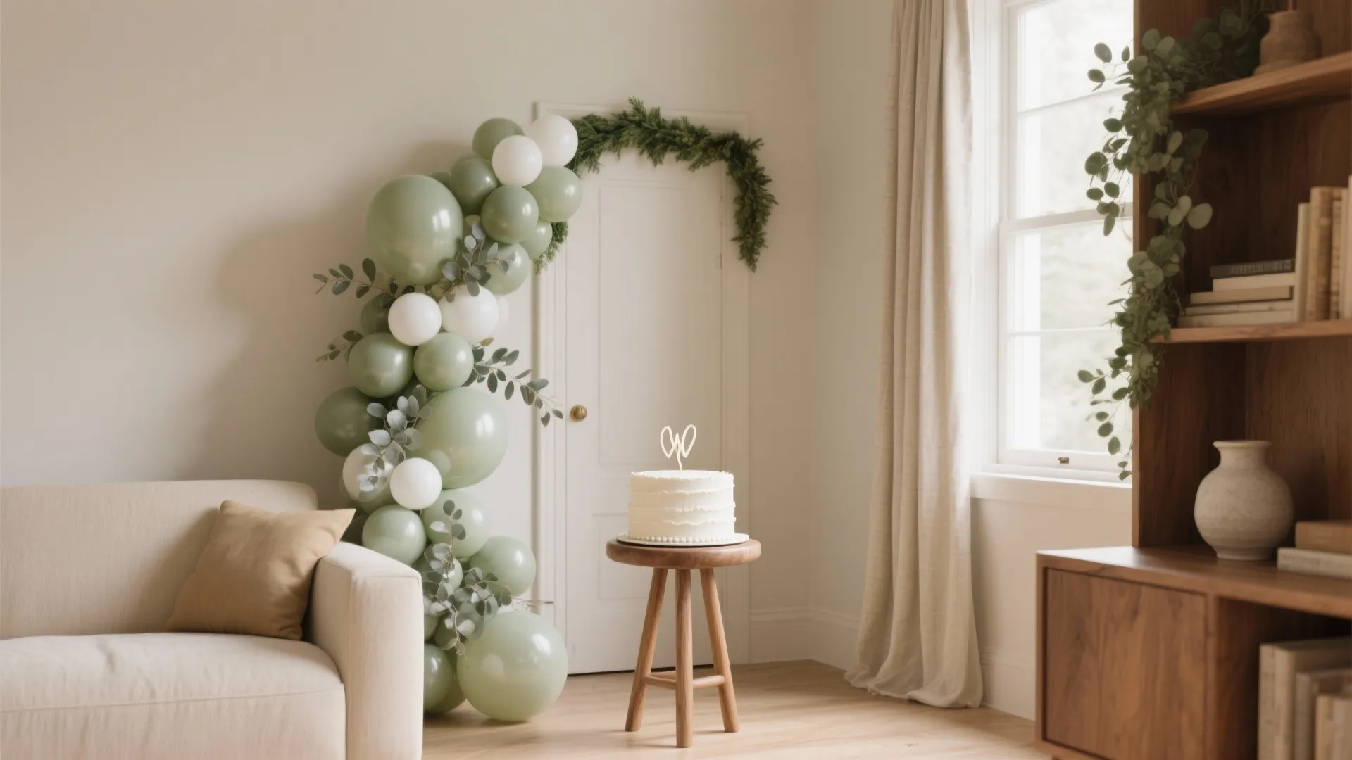 “Halfway There” Motif: Half-Arch + Half-Cake