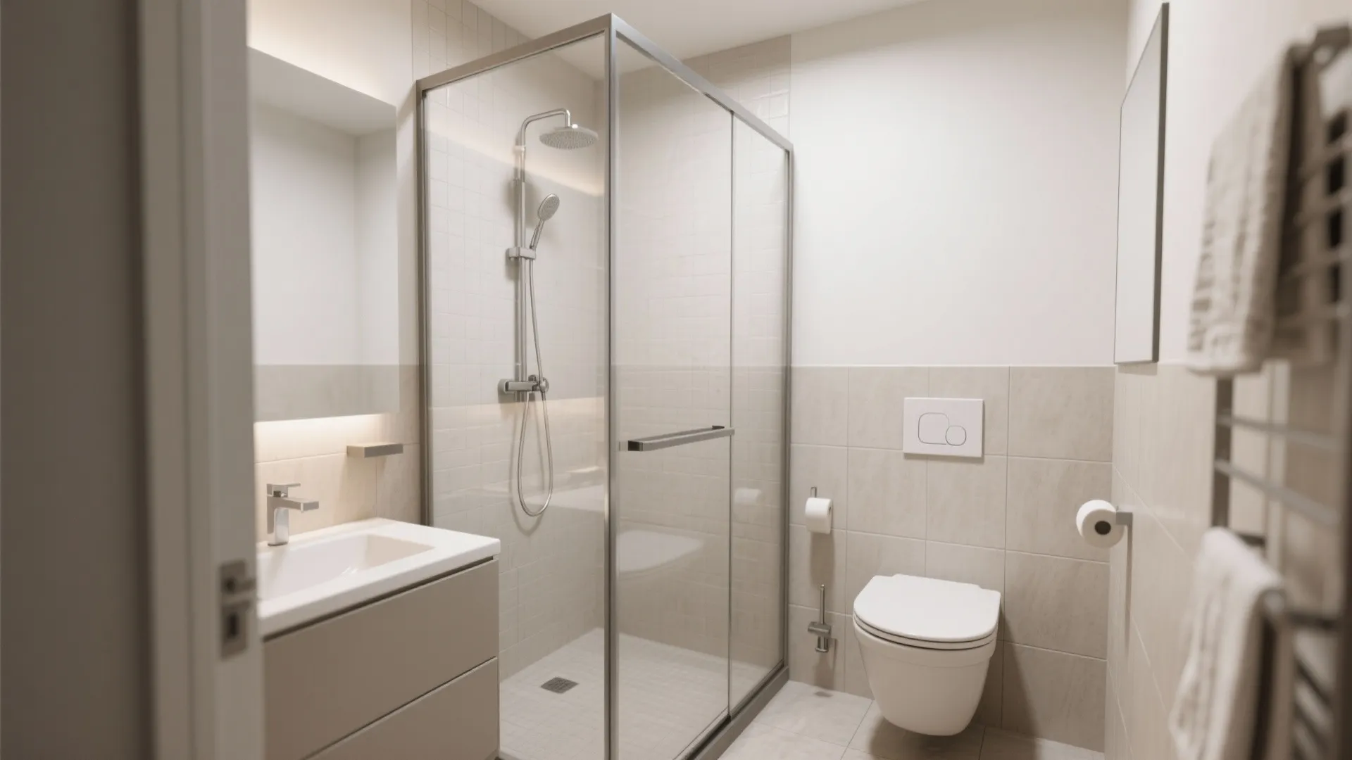 4. Half Glass Divider