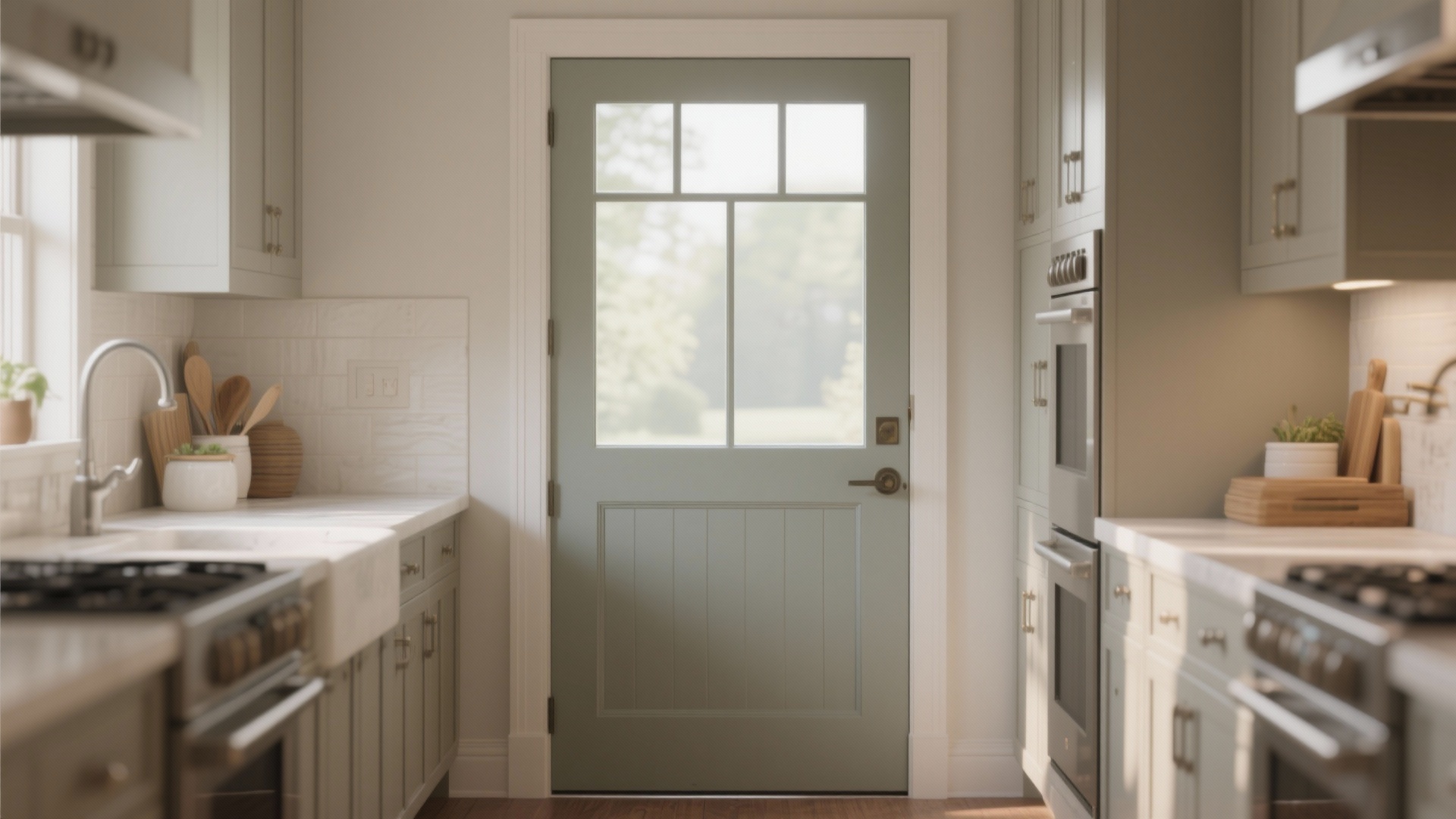 Kitchen Glass Door: 5 Ideas for Small Kitchens