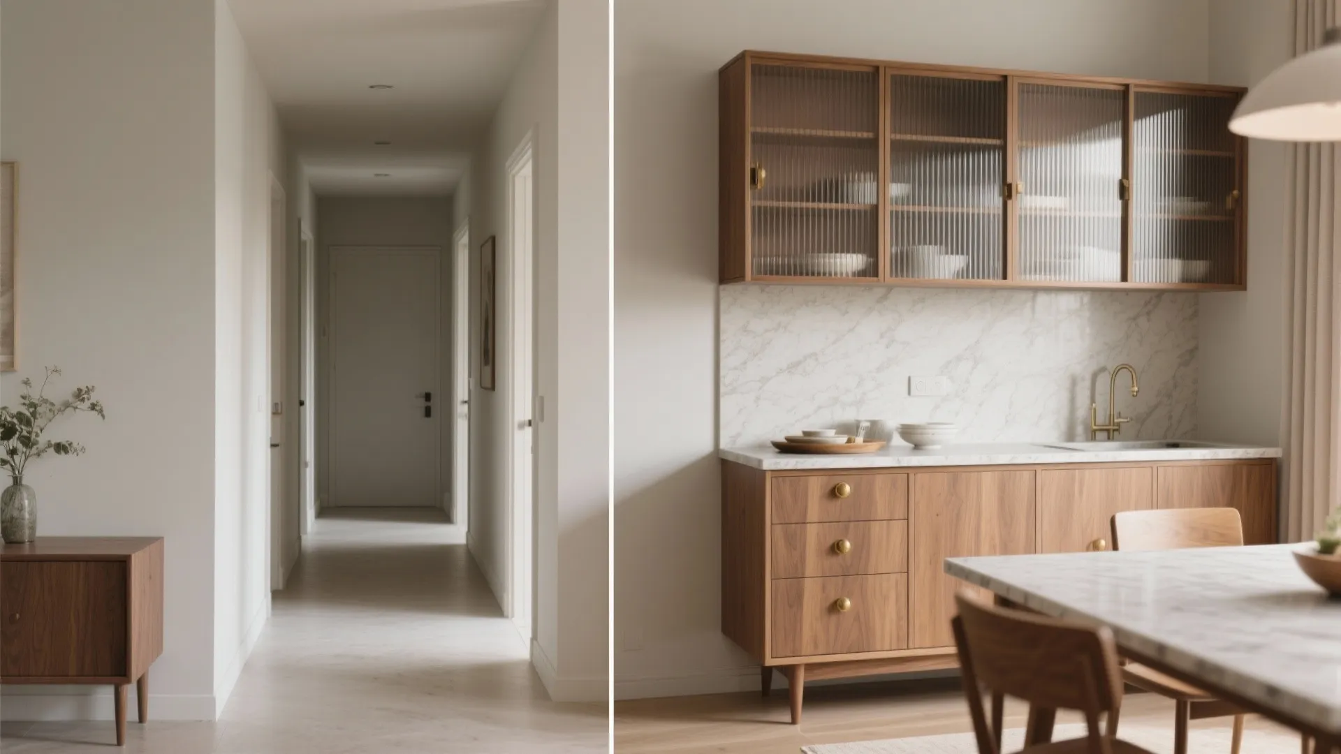 Half-height storage partitions that work double-duty