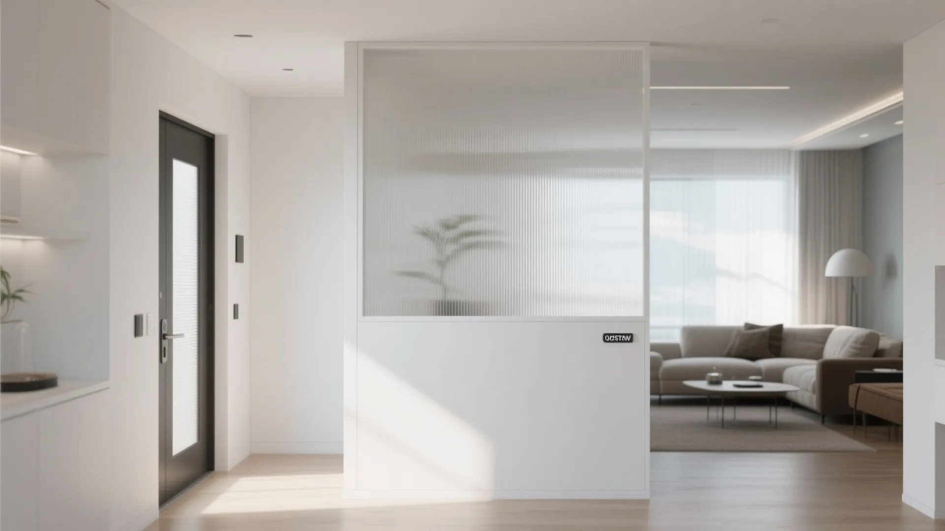 7. Half-Height Partition Wall