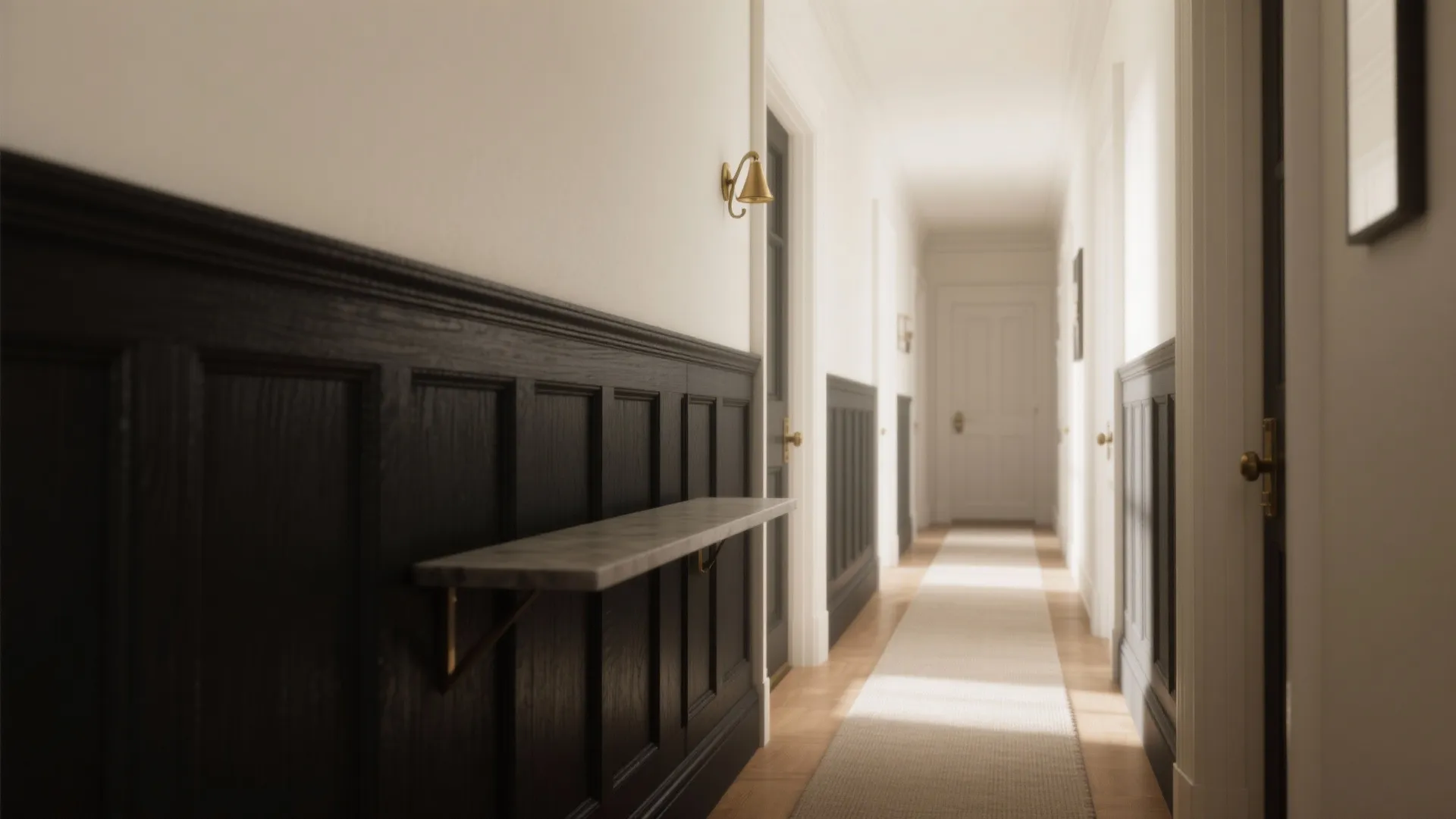 Idea 2: Half-Height Drama—Two-Tone and Wainscoting