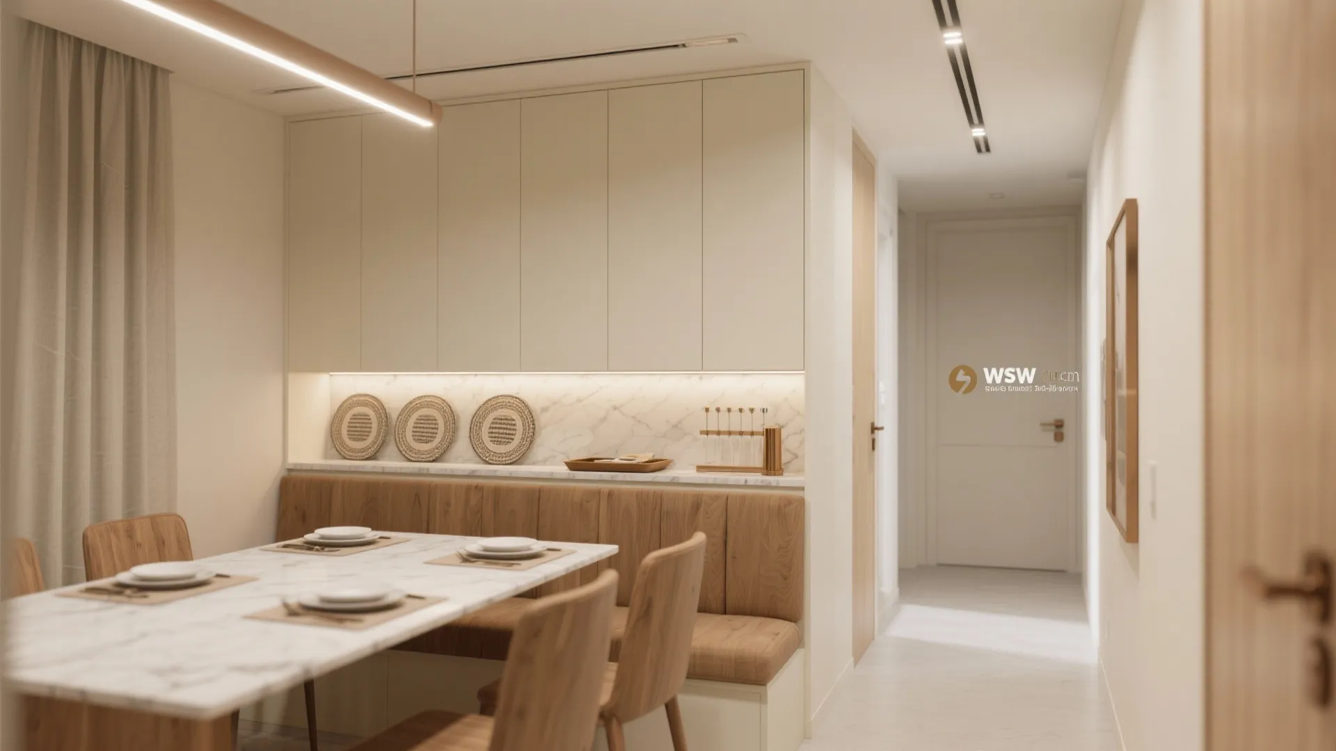 Half-Height Storage Walls That Work Overtime