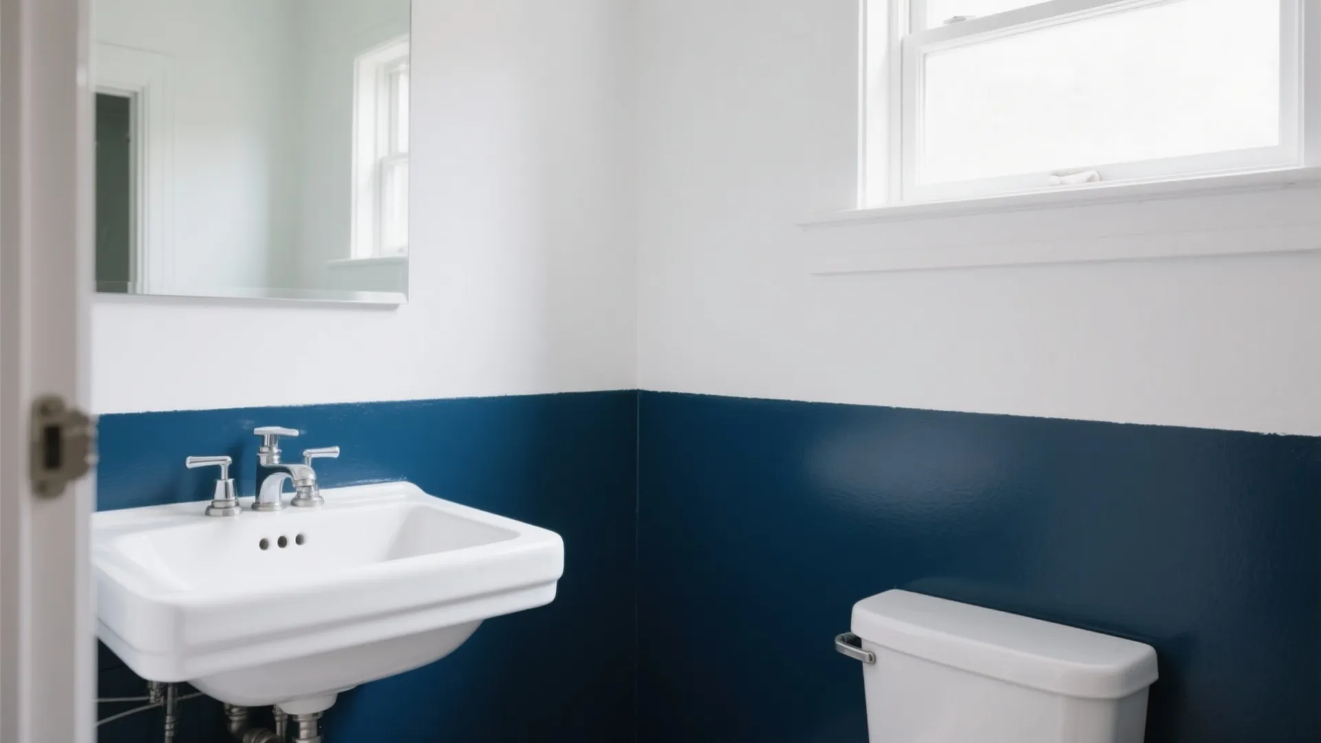 5. Half‑Paint Walls