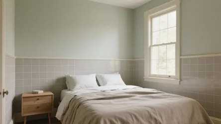 5 Half Wall Tiles Design Ideas for Bedroom