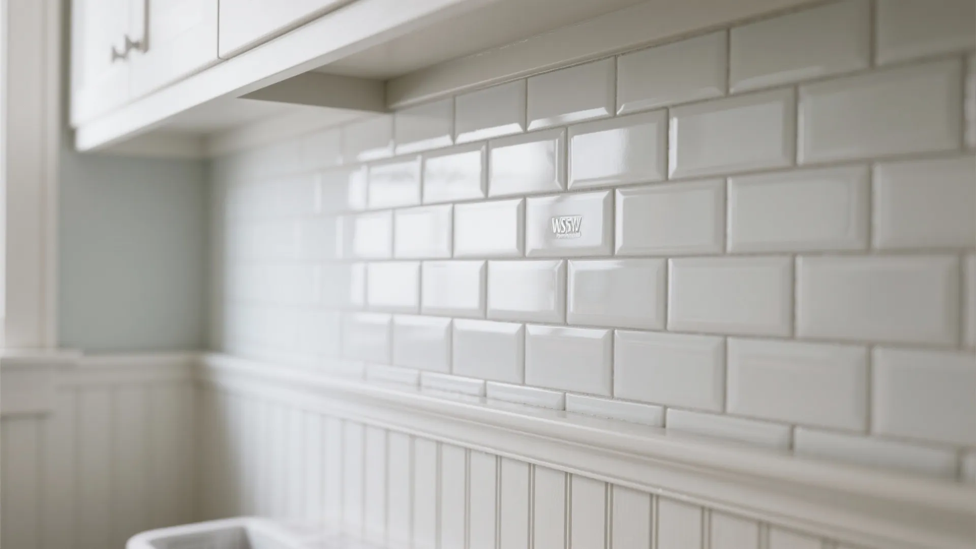 3. Half-Tile or Wainscoting Accent