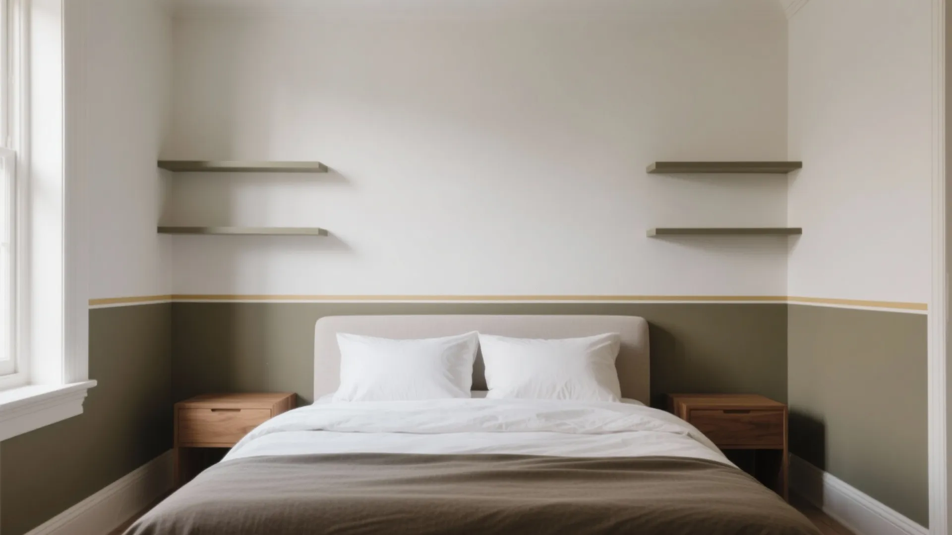 Strategic Accents: Stripes, Half Walls, and Shelf Backs