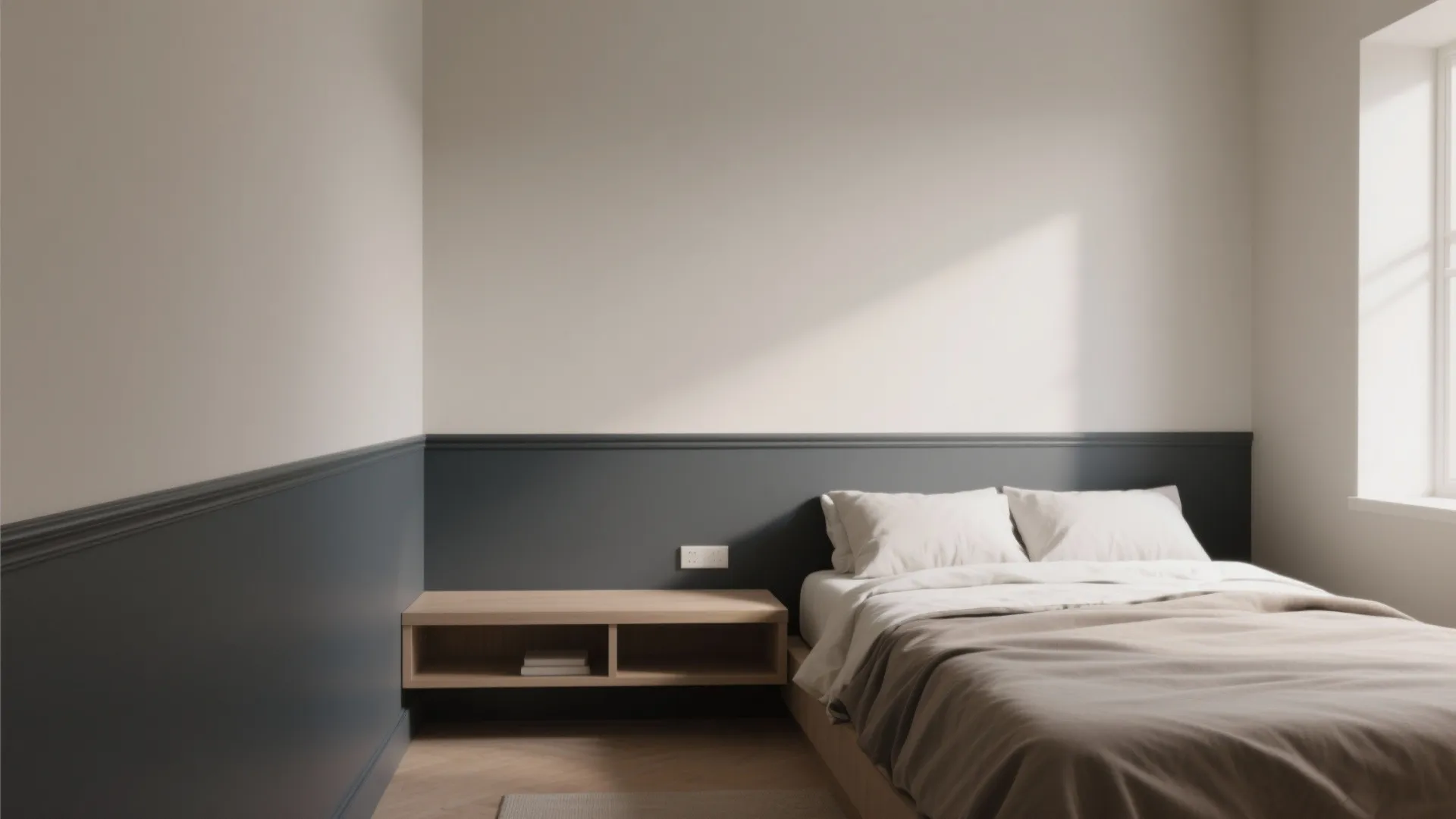 4. Half-Wall Color Blocking