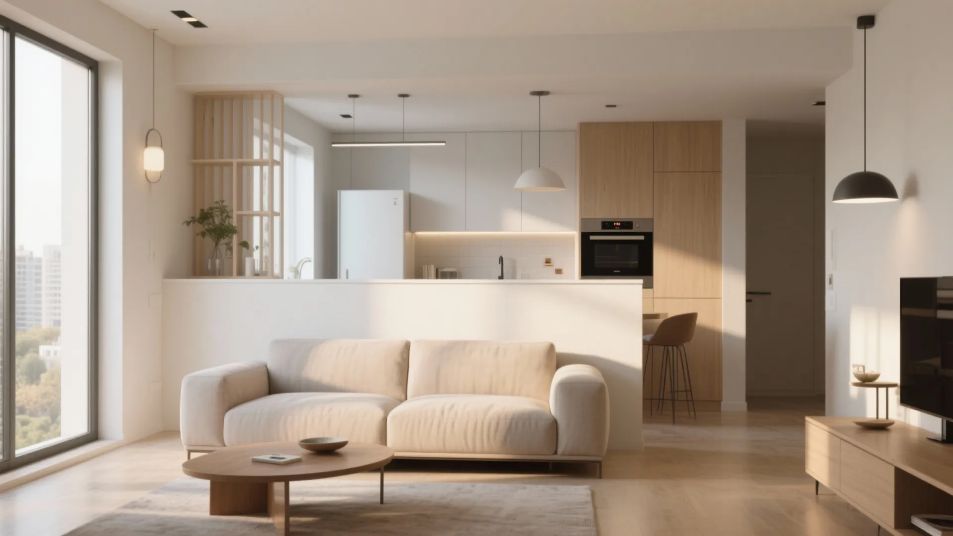 4. Half Wall Divider