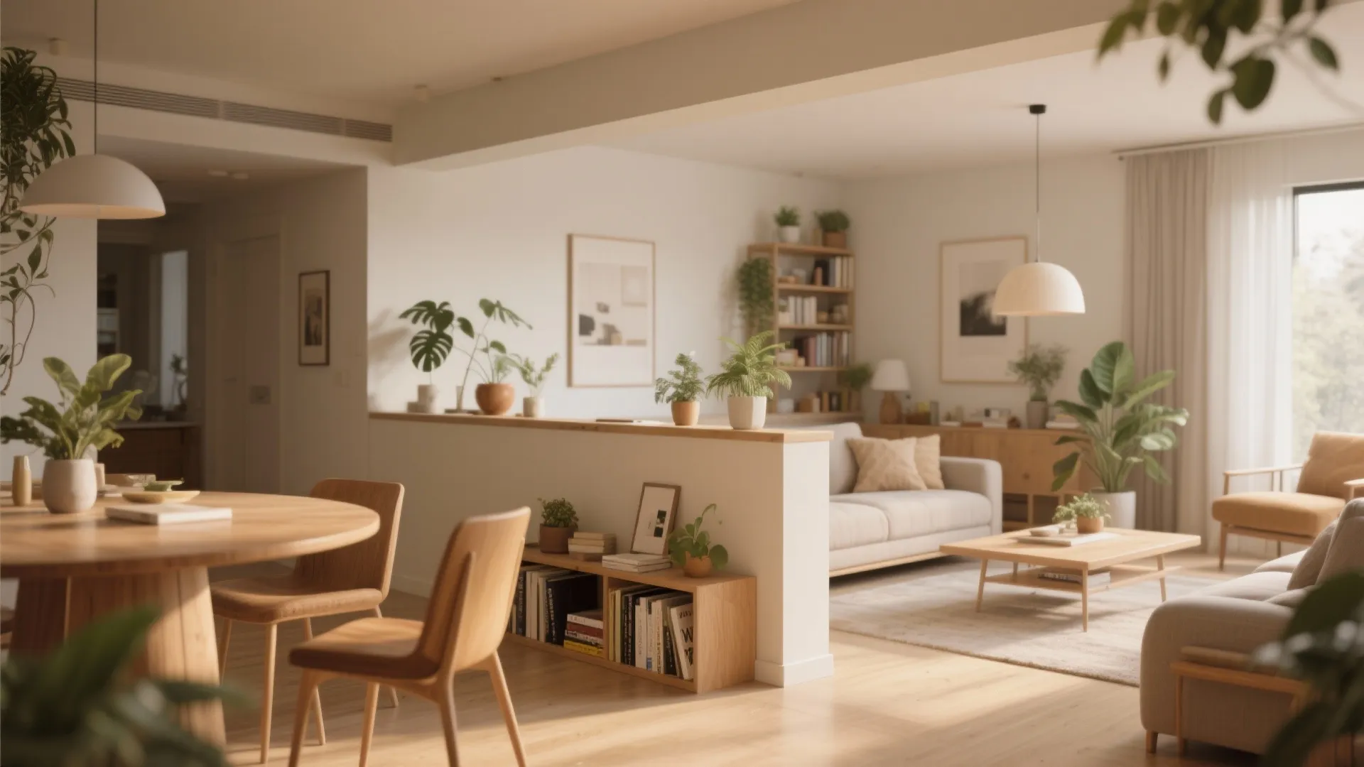 7. Low Partition or Half Walls