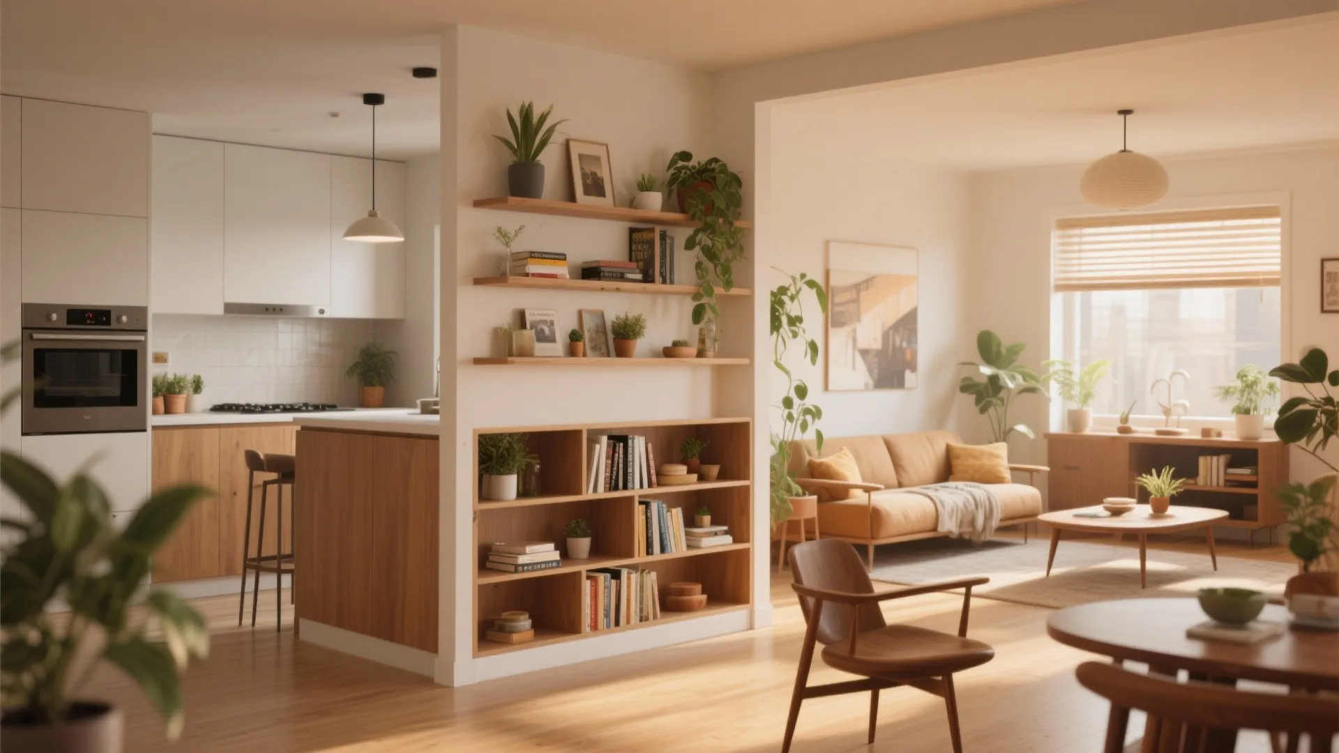 4. Half Walls or Pony Walls