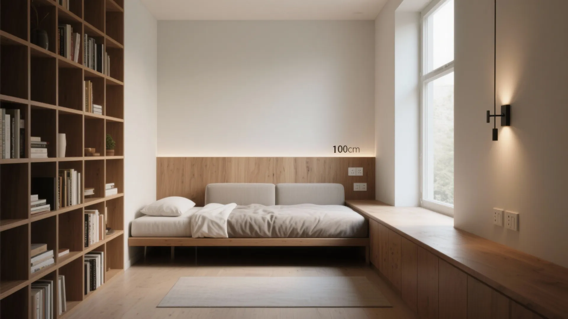 Half Walls and Low Bookcases