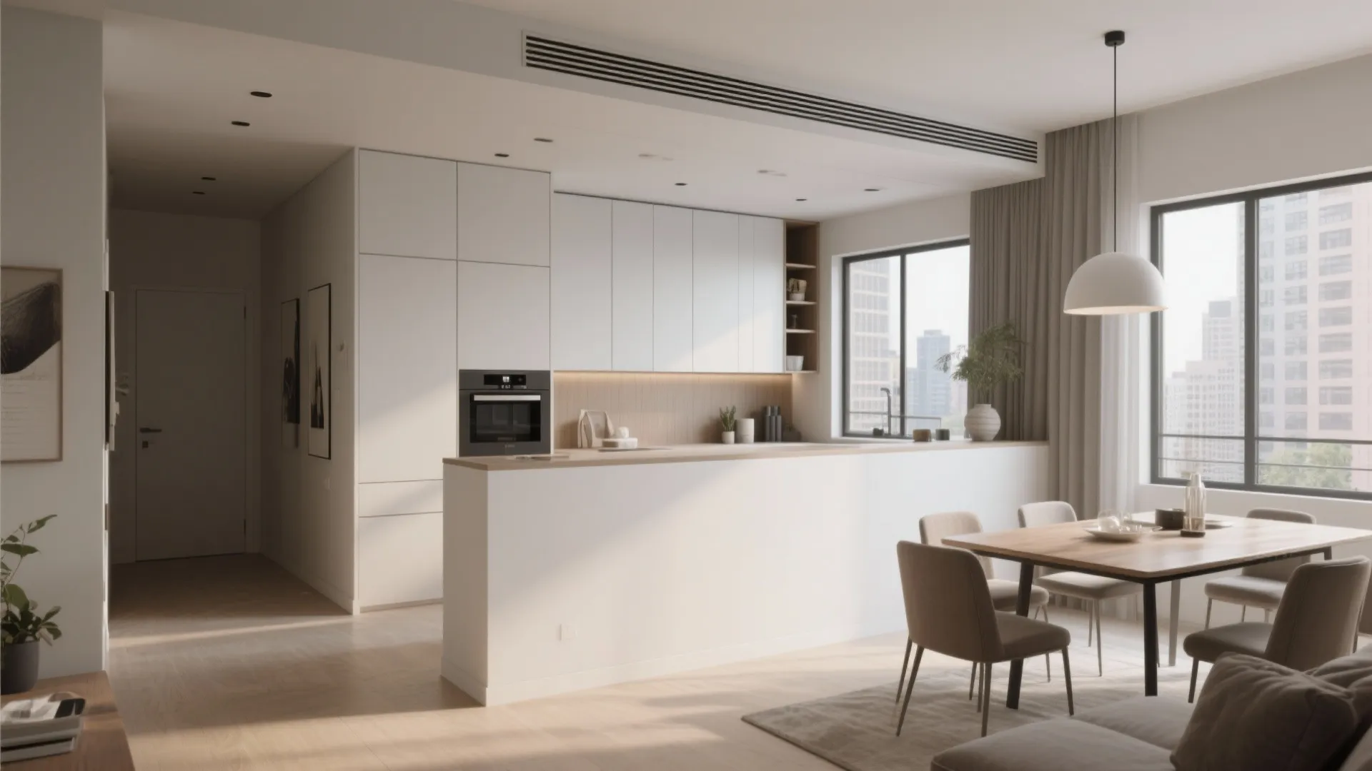 6. Half Walls with Storage