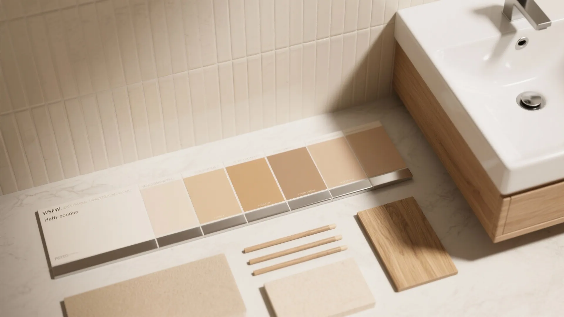 Half-Height Tiling + Color Blocking