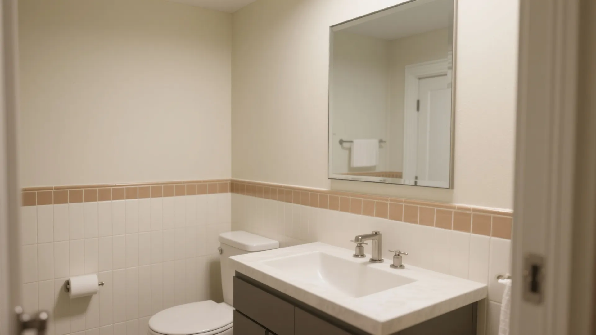 Half-Height Tiling + Color Blocking