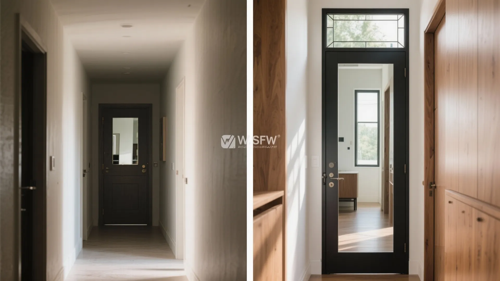 Glass and Mirror for Airy Sightlines