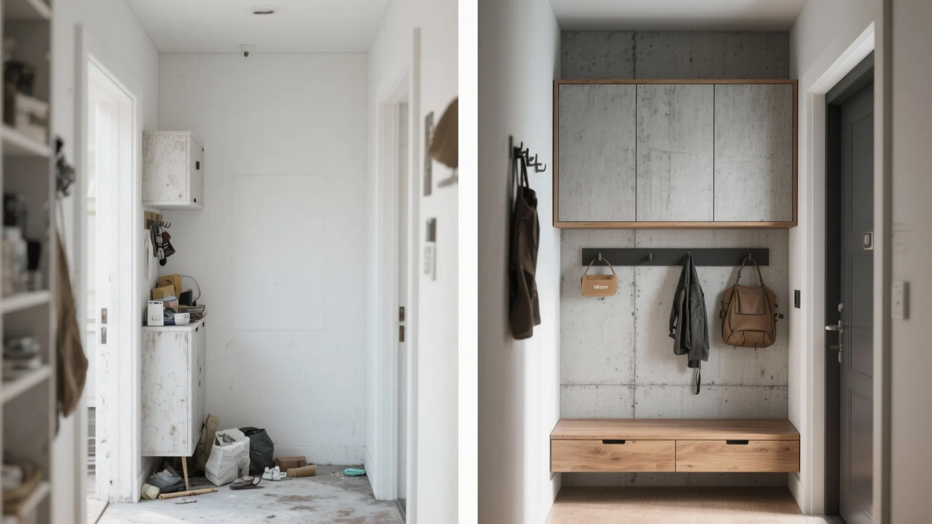 Concrete-Look Laminate on Cement Core (Budget-Savvy)