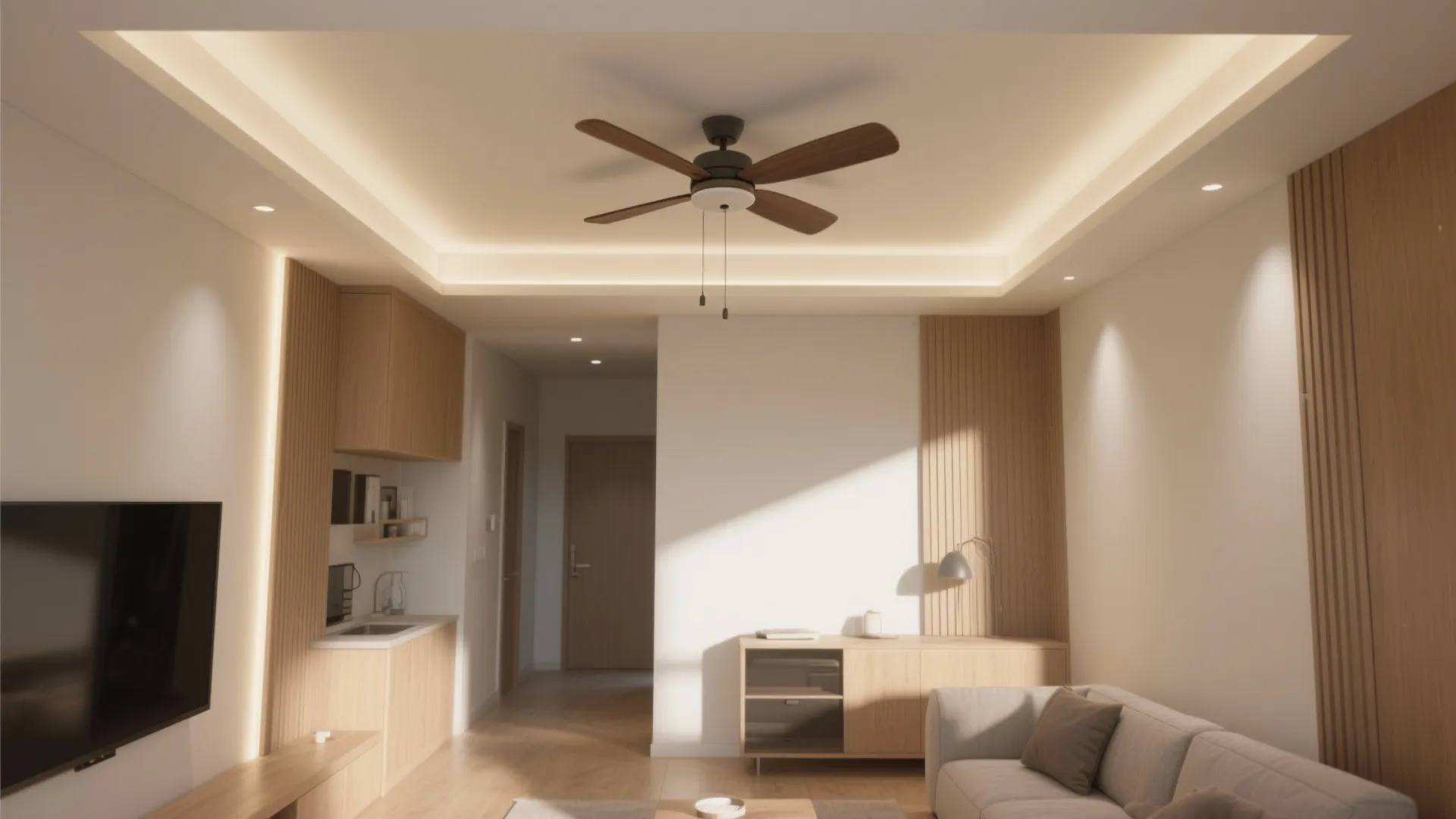 Ceiling design for hall with fan: 5 ideas: Small halls, big ideas—my 5 proven ceiling design inspirations for halls with fans