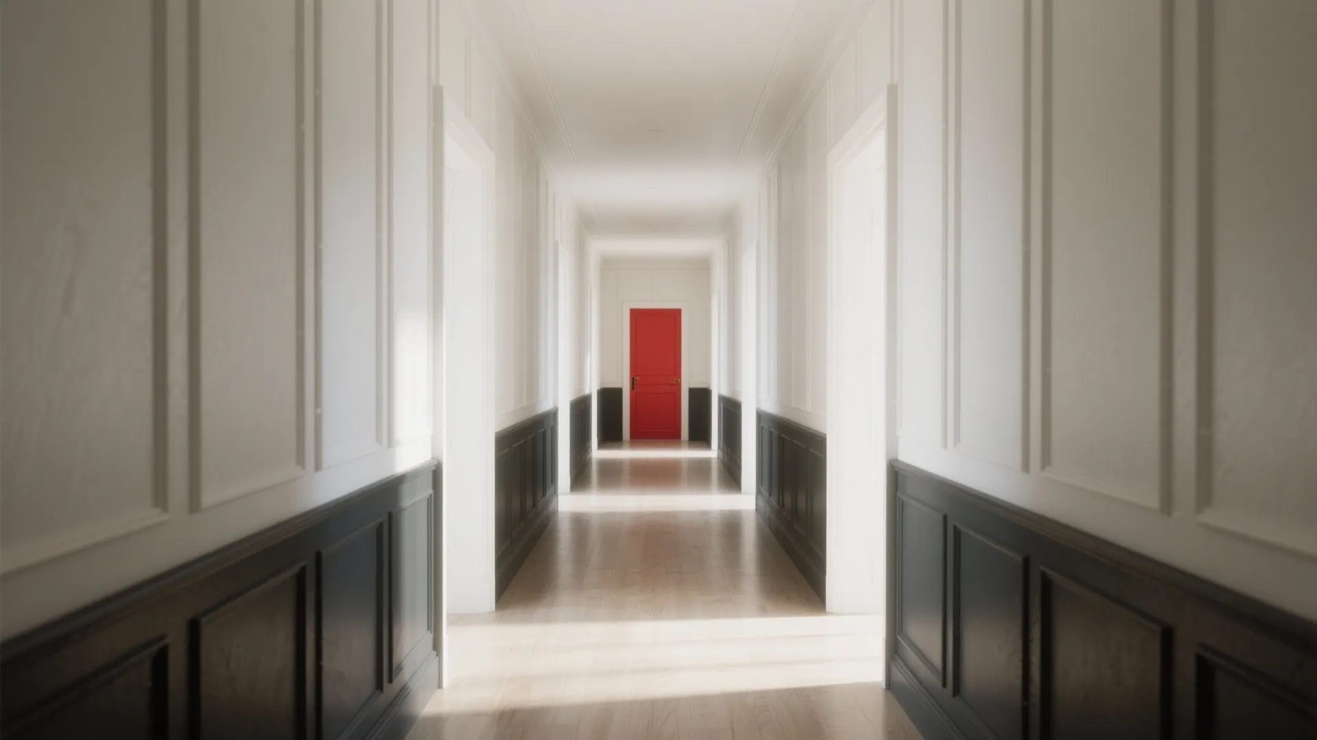 Color Blocking and Texture to Stretch the Space