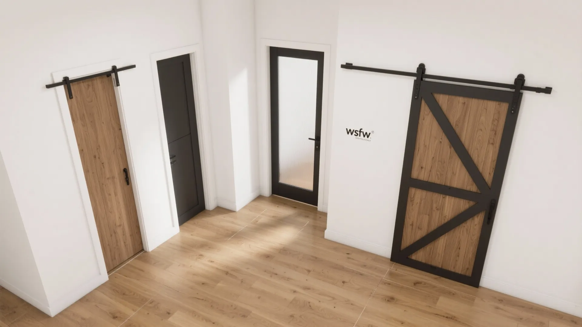 8) Should hall doors swing in or out?