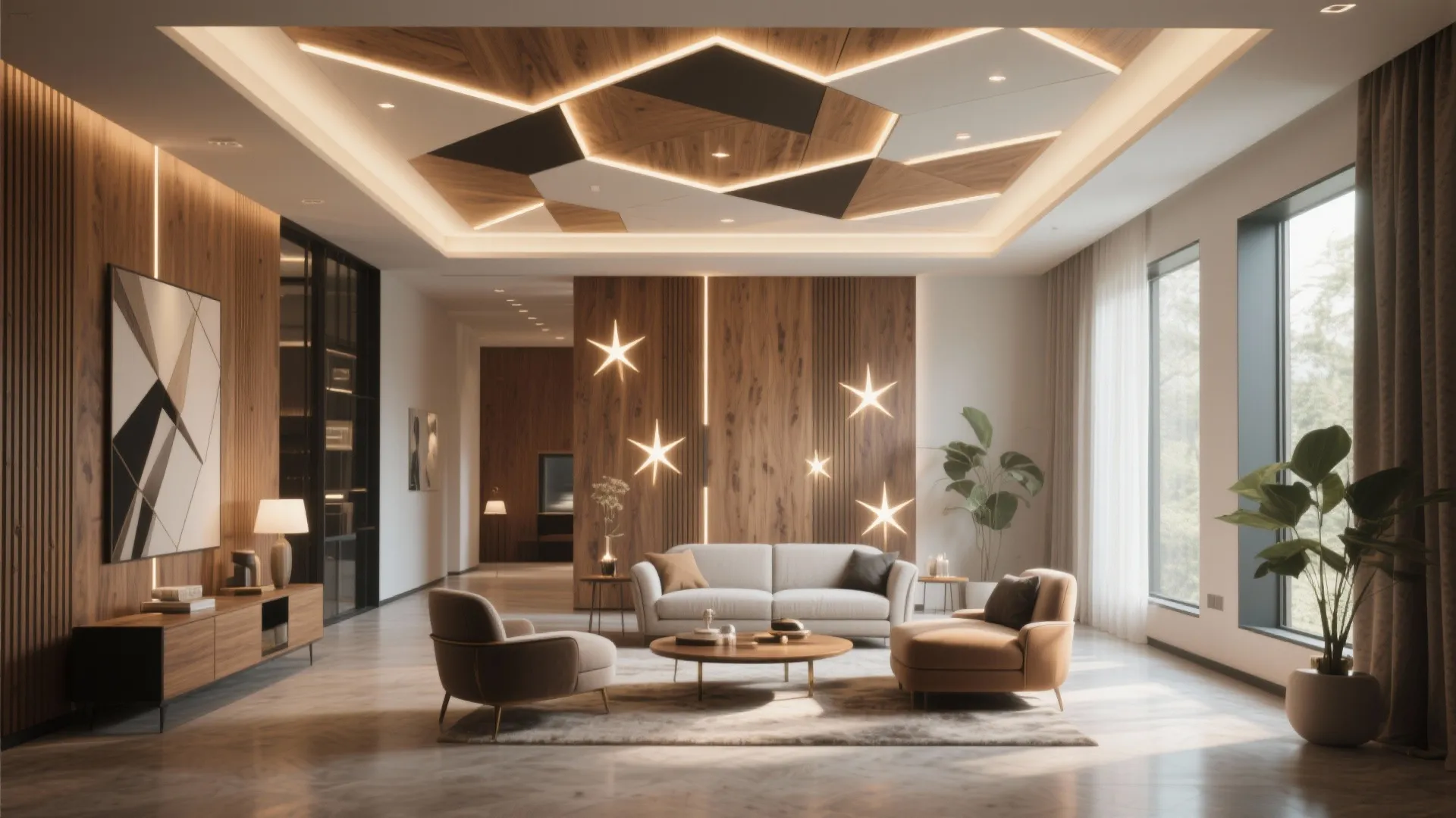 5 Hall Room False Ceiling Ideas: Creative False Ceiling Designs to Transform Your Hall Room