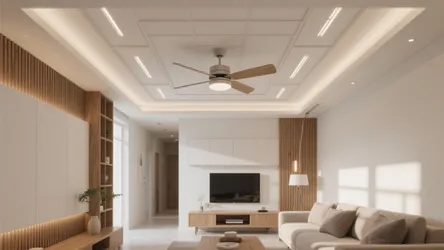 False Ceiling Designs for Hall with Fan: 5 Smart Ideas