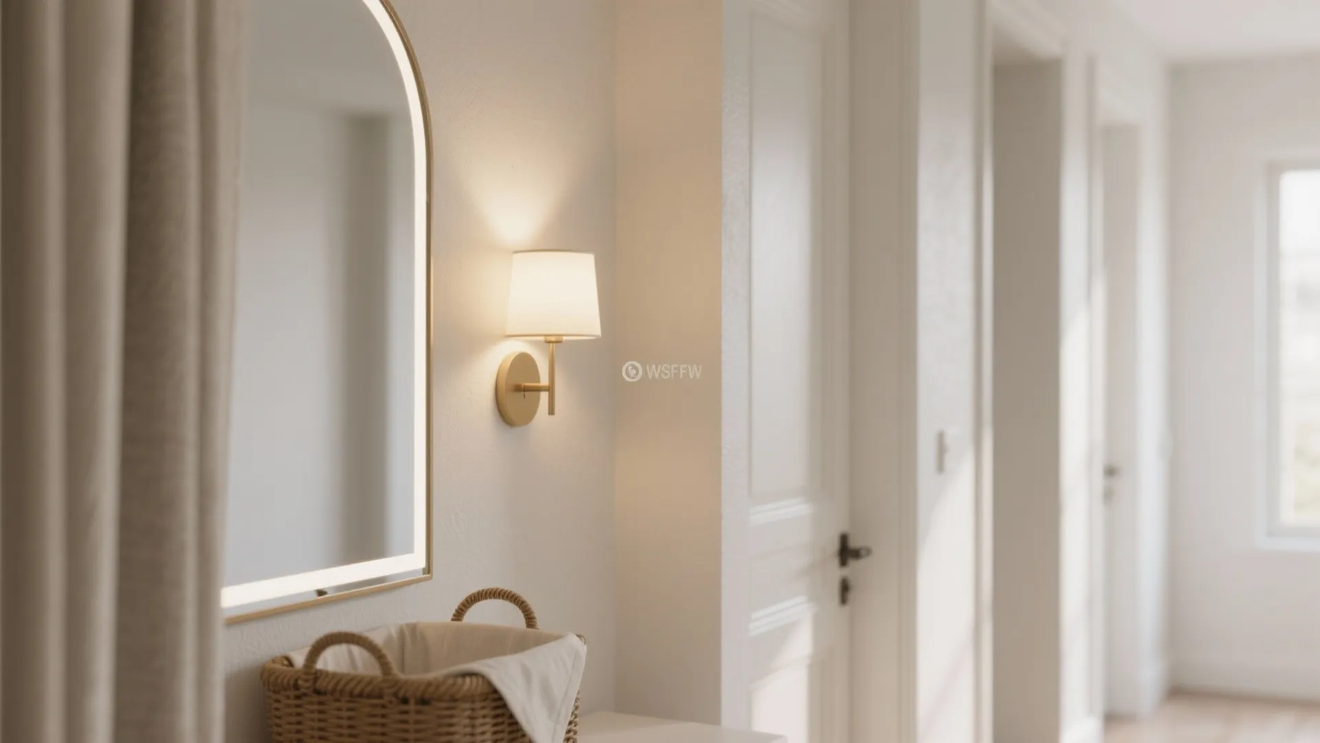 Light, mirrors, and a clean palette