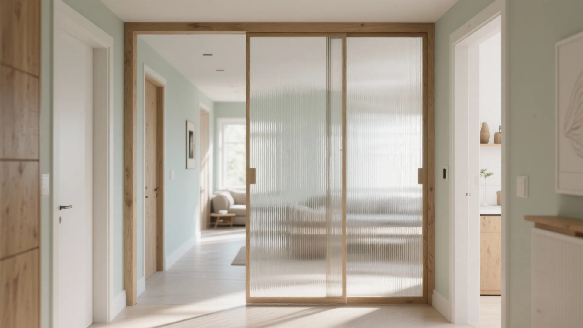 Transparent Zoning With Glass Or Polycarbonate