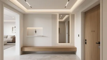 Hall gypsum design: 5 ideas that transform small spaces