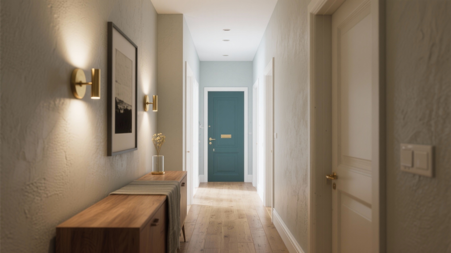Hall Feels Dark? 5 Wall Painting Design Ideas That Add Depth