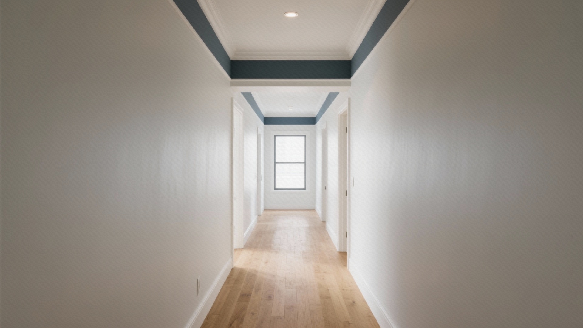 Hall Feels Dark? Ceiling Painting Design for Hall Fixes